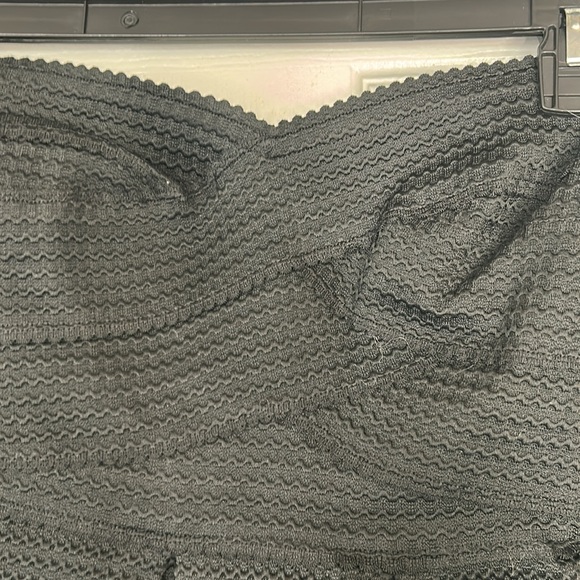 B Darlin Heavy Textured Strapless Dress - Picture 3 of 6